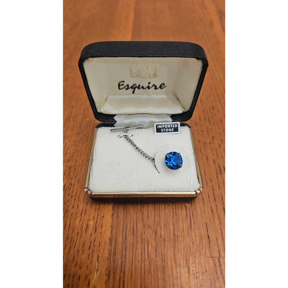 Esquire Blue stone‎ Tie Tack